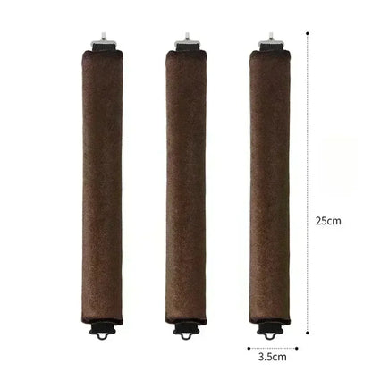 Dimensions du bigoudi : environ 25 cm de long et 3,5 cm de diamètre